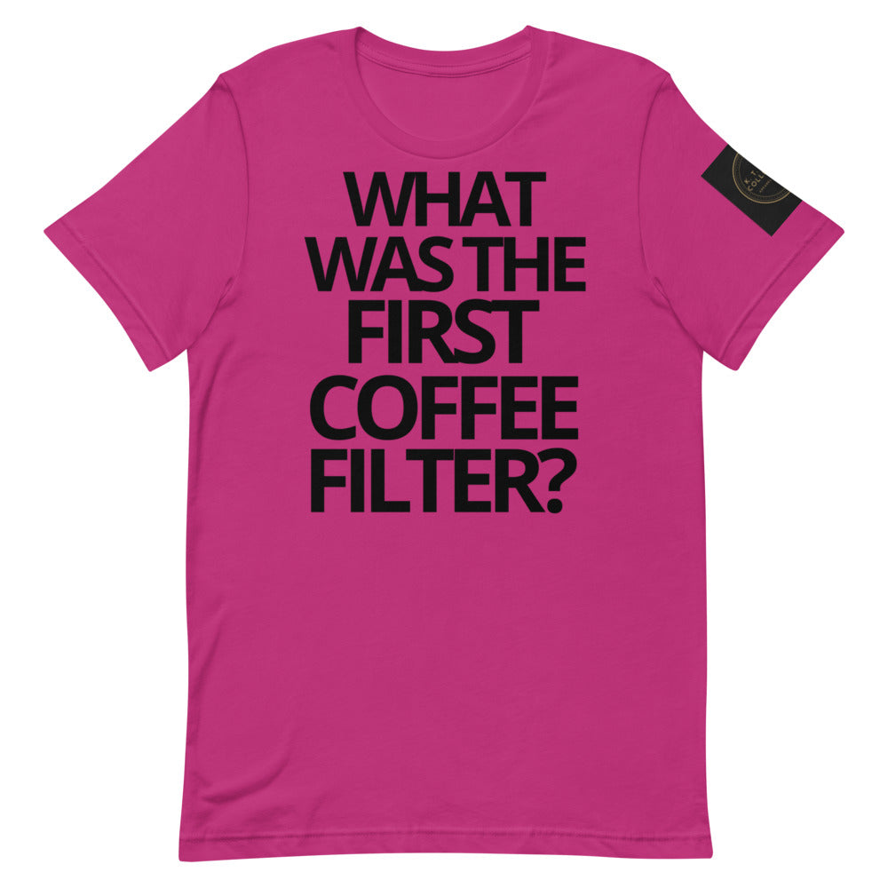 FIRST COFFEE FILTER